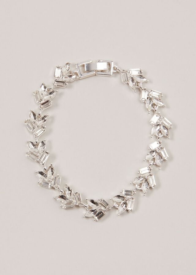 Silver Phase Eight Silver Plated Stone Cluster Jewellery | 8203GKNVY