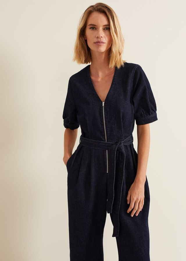 Wash Phase Eight Florisa Denim Jumpsuit | 9241NDMKS