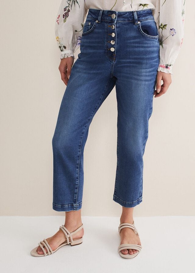 Wash Phase Eight Karlie Straight Leg Jeans | 9238BIQDZ