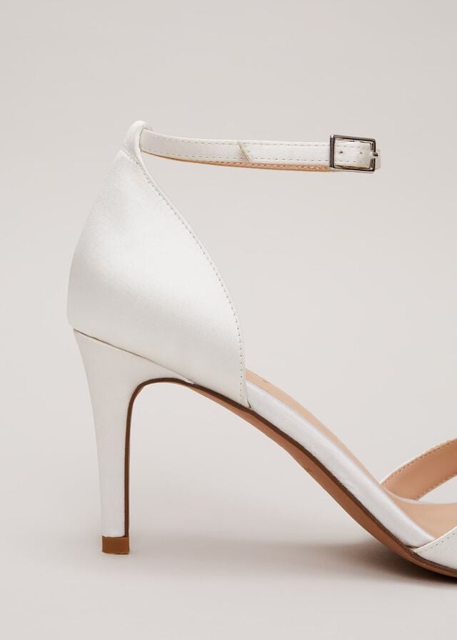 White Phase Eight Embellished Heels | 1056YQSLB