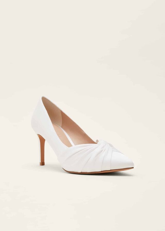 White Phase Eight Kendal Court Heels | 5186DWXZF