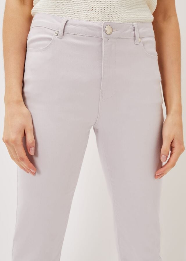 White Phase Eight Ramona Straight Leg Jeans | 7021YREPG